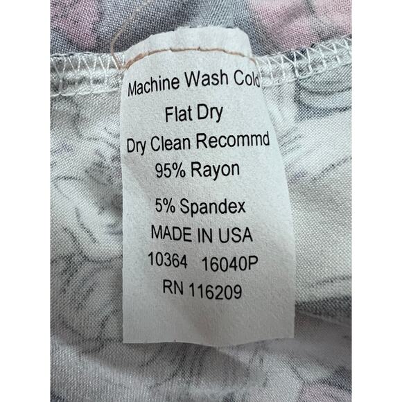 Velvet Torch Womens Small Navy Floral Blouson Sleeve Mini Dress Swiftie Whimsy - Picture 9 of 10